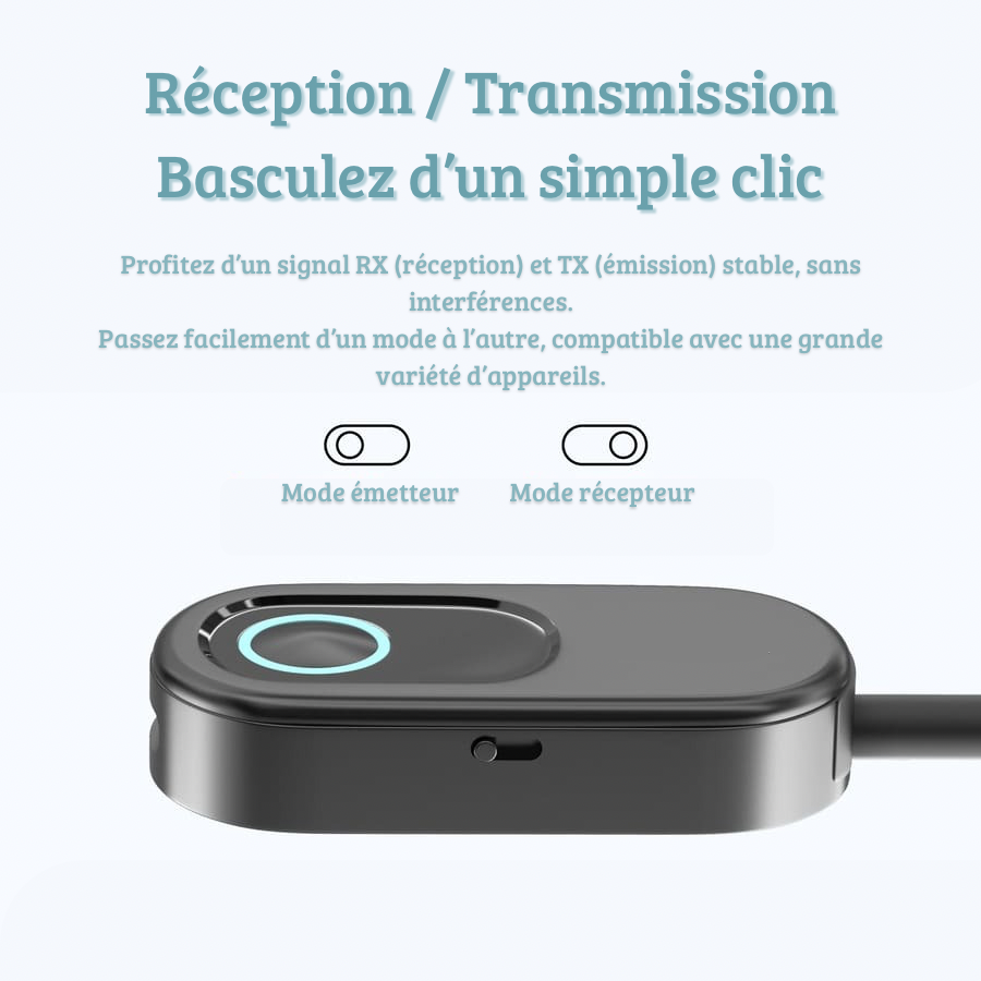 AirConnect : Adaptateur Bluetooth 2-en-1